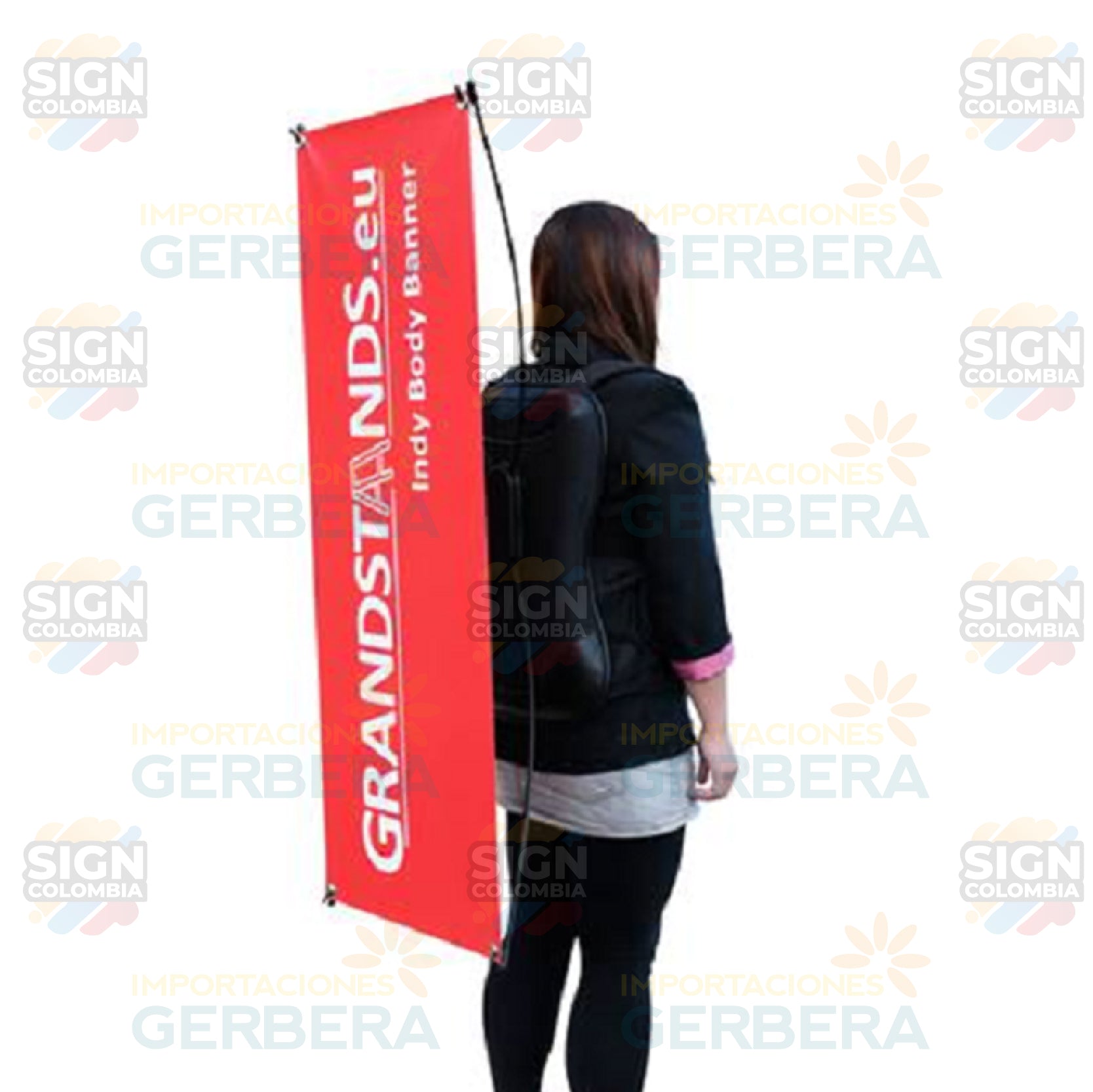 Popman x Banner Stand 45x120cm - SIGN COLOMBIA Plotter de corte